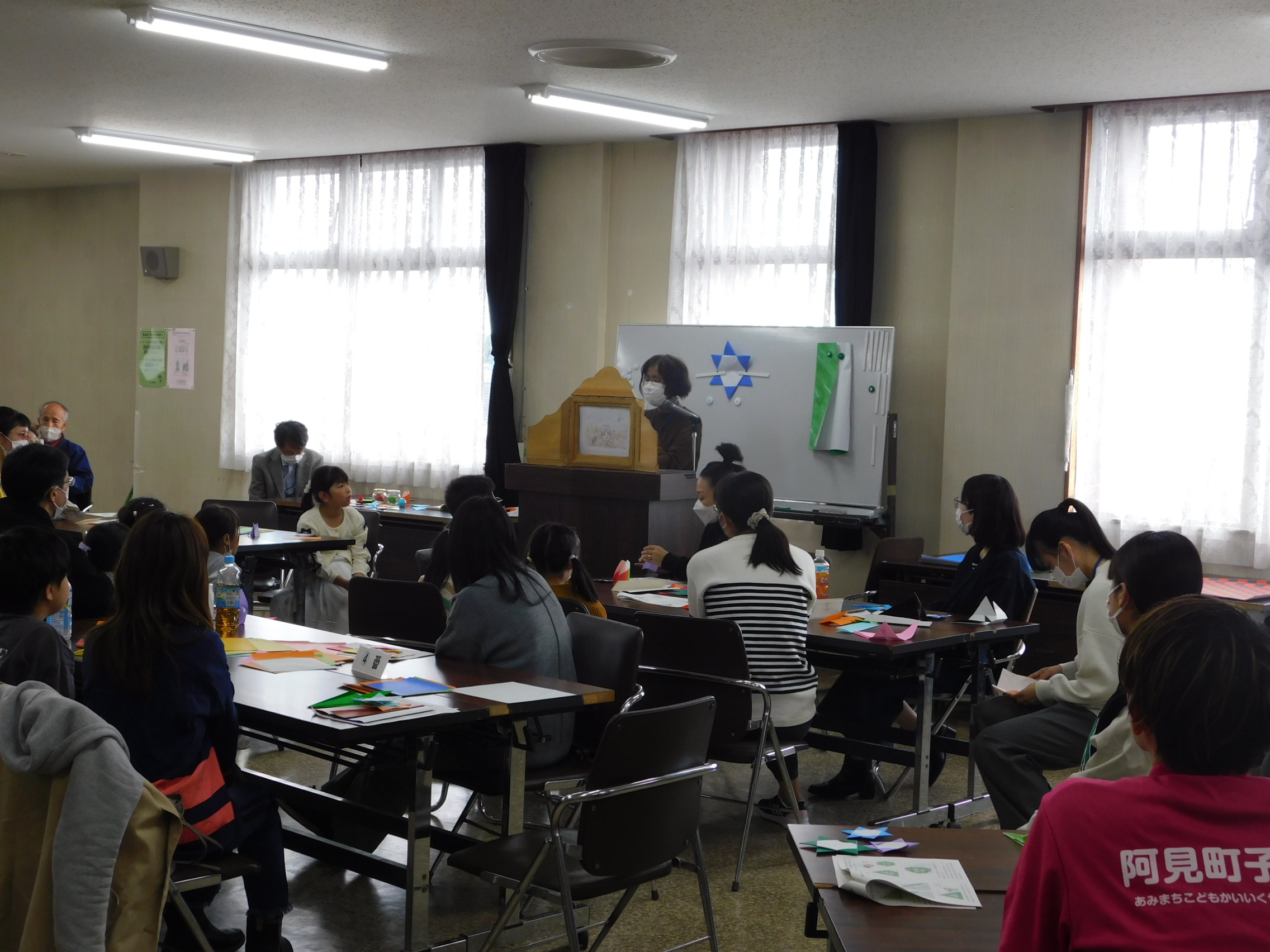 茨城県立医療大学アイラボキッズ様による芳賀和夫先生の紙芝居を見ました