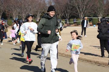 ファミリーマラソンの様子