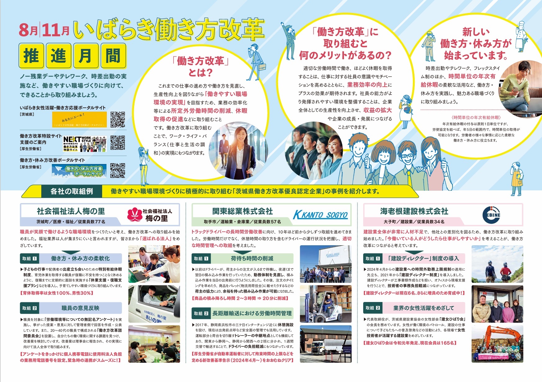 働き方改革推進月間2