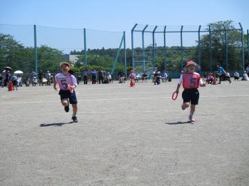 低学年　リレー