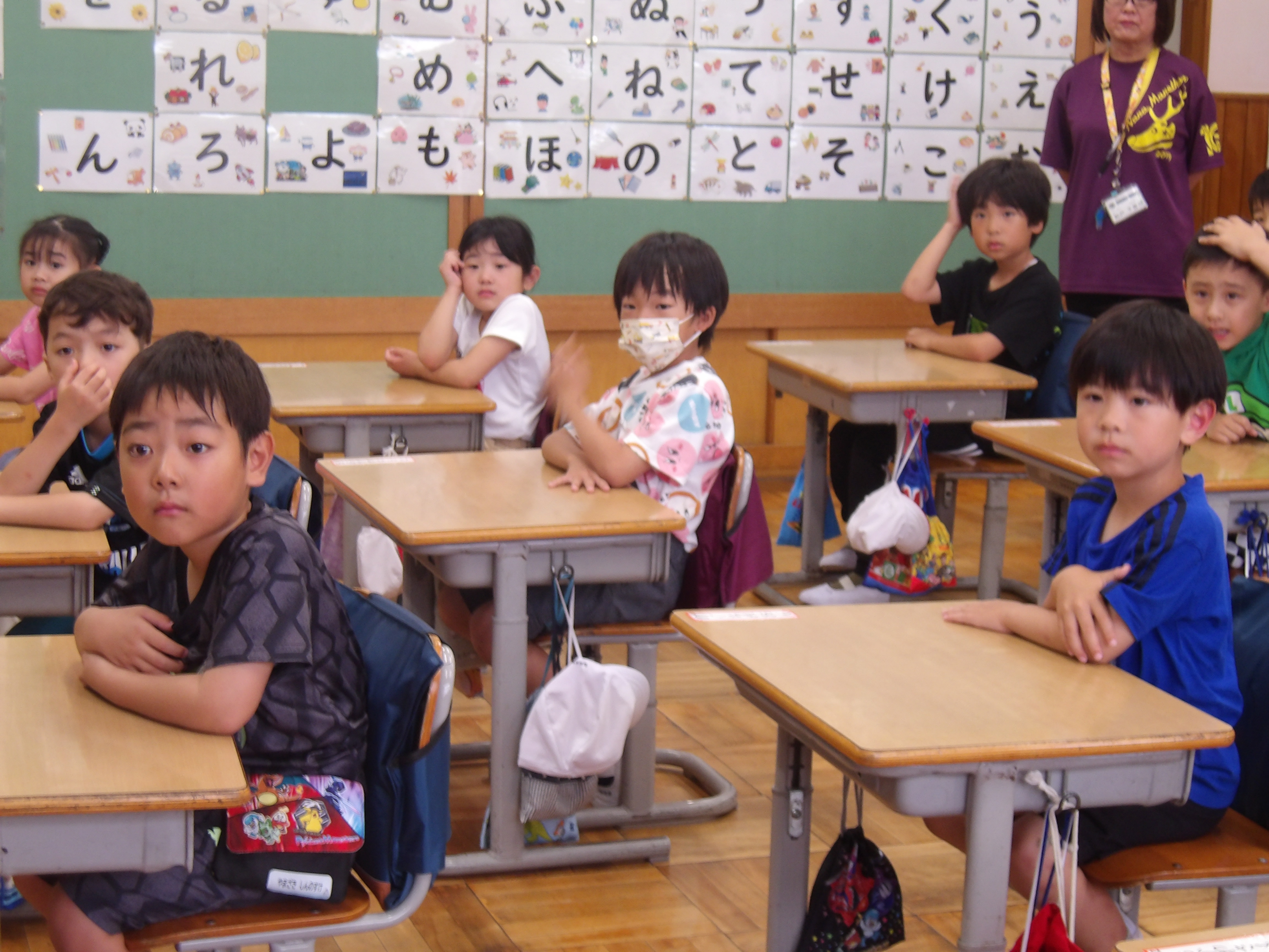 話をよく聞く様子