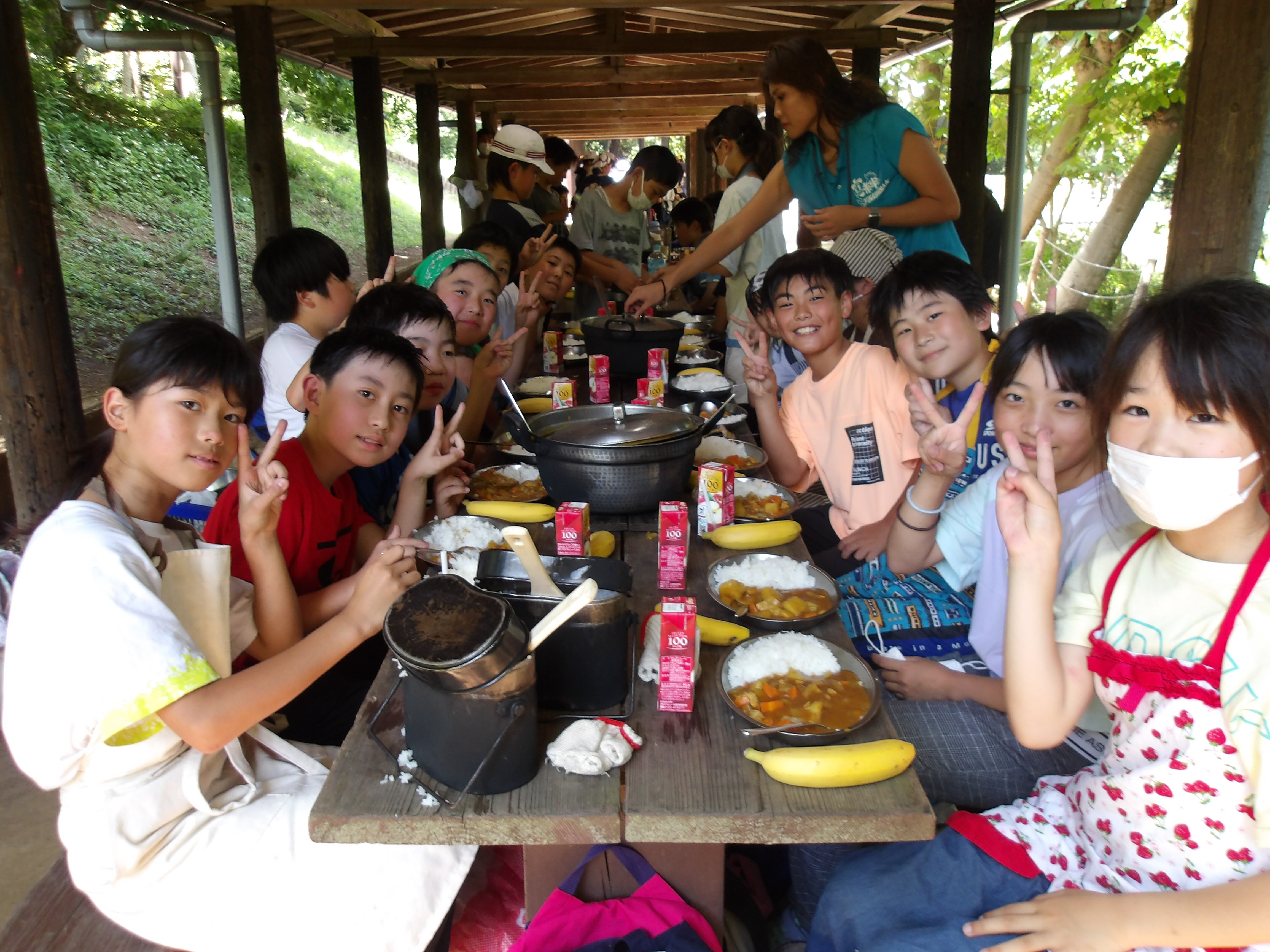おいしいカレーができました