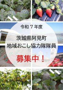 阿見町地域おこし協力隊募集要項