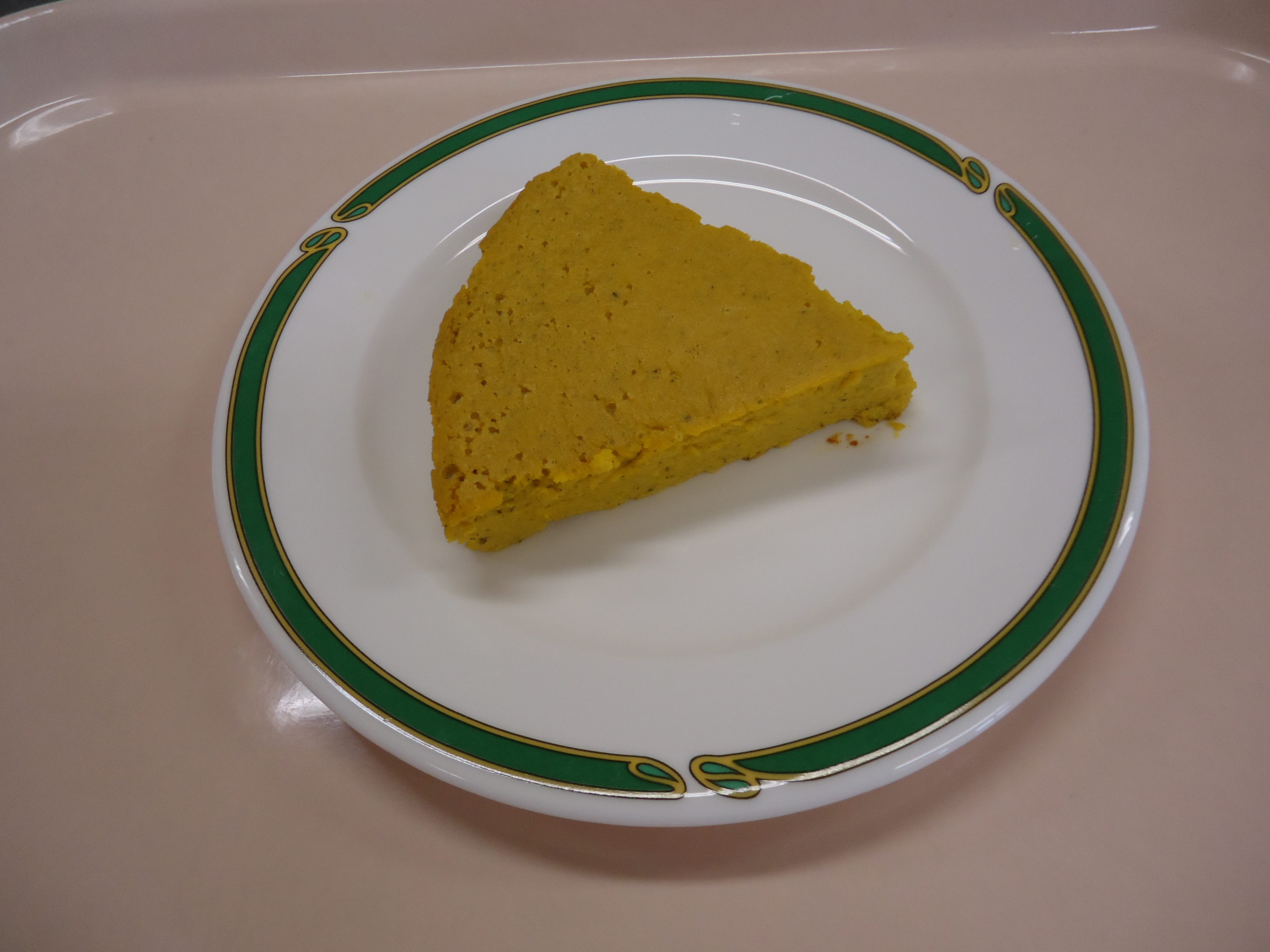 かぼちゃのチーズケーキの写真