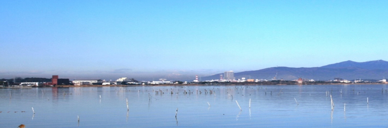 阿見町の風景 霞ヶ浦